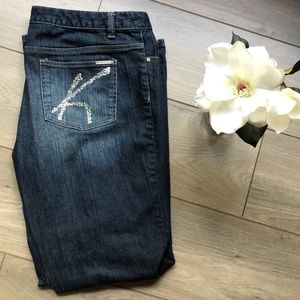 Michael Kors Bootcut denim jeans. Size 14